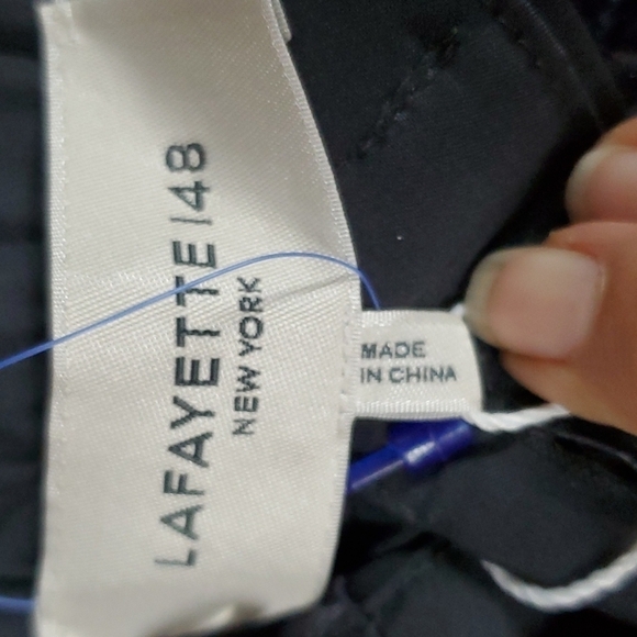 Lafayette 148 New York Sequined Pants Medium NWT - Picture 4 of 8